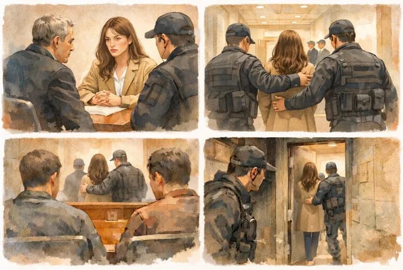 법원출석경호 |  특수강도 가해자 접촉을 차단한 비노출 신변보호 현장