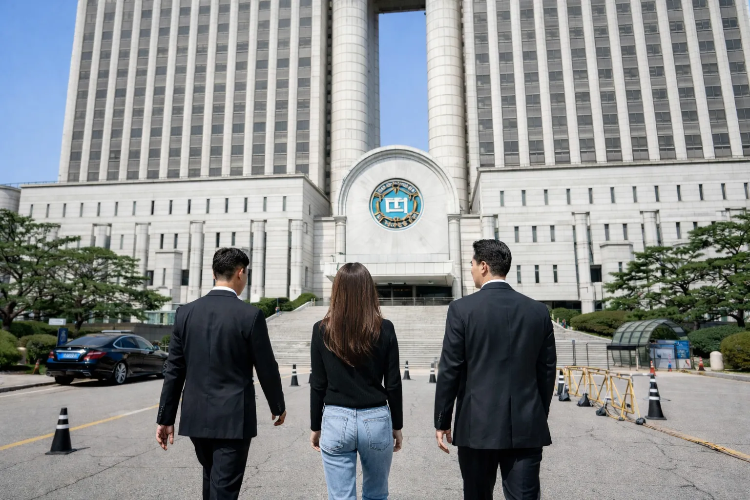 법원경호원 |  재판 선고일 위협과 물리적 마찰을 차단한 안전 동행